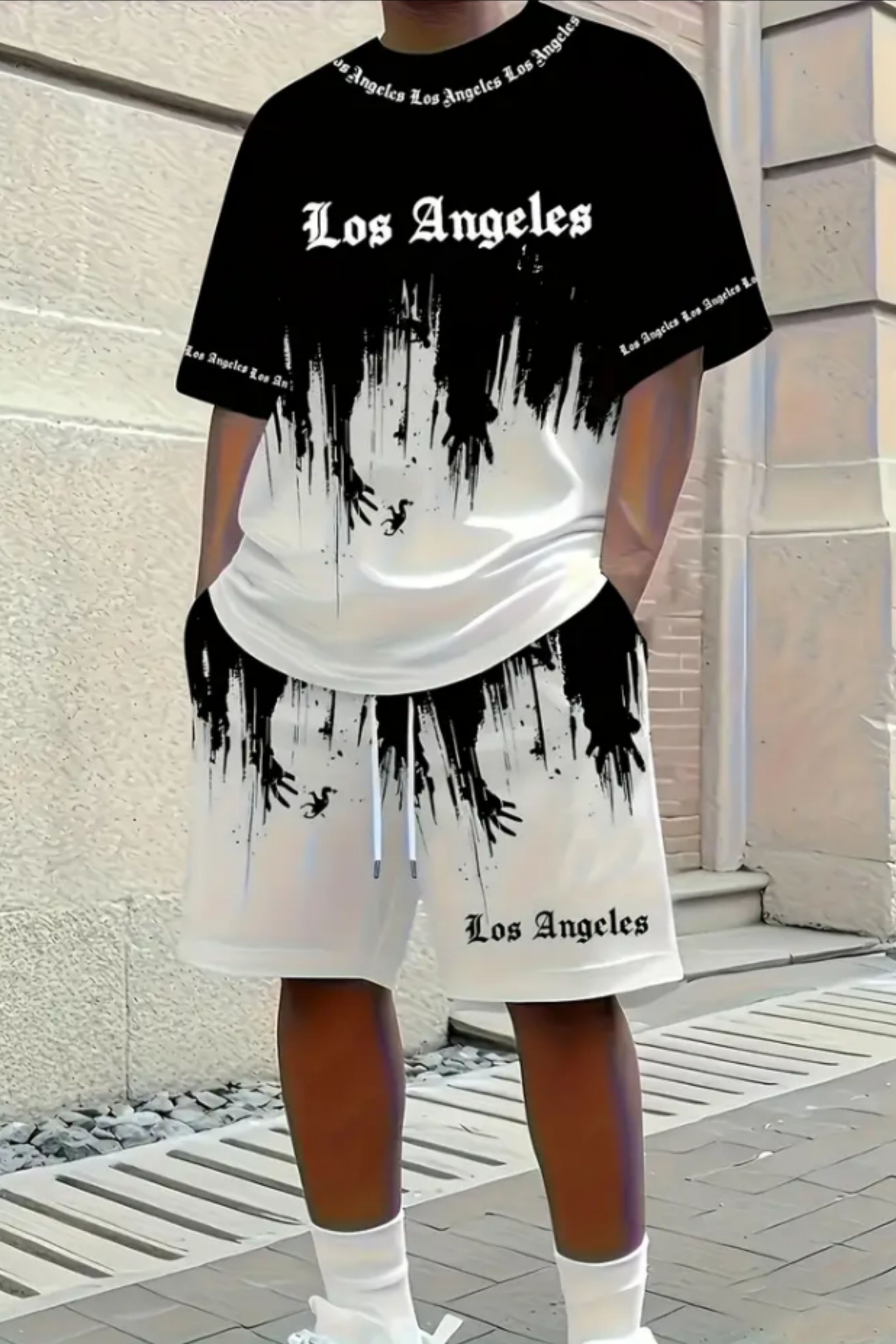 Streetwear Brand Los Angeles - Adults and Kids 2 Piece Set