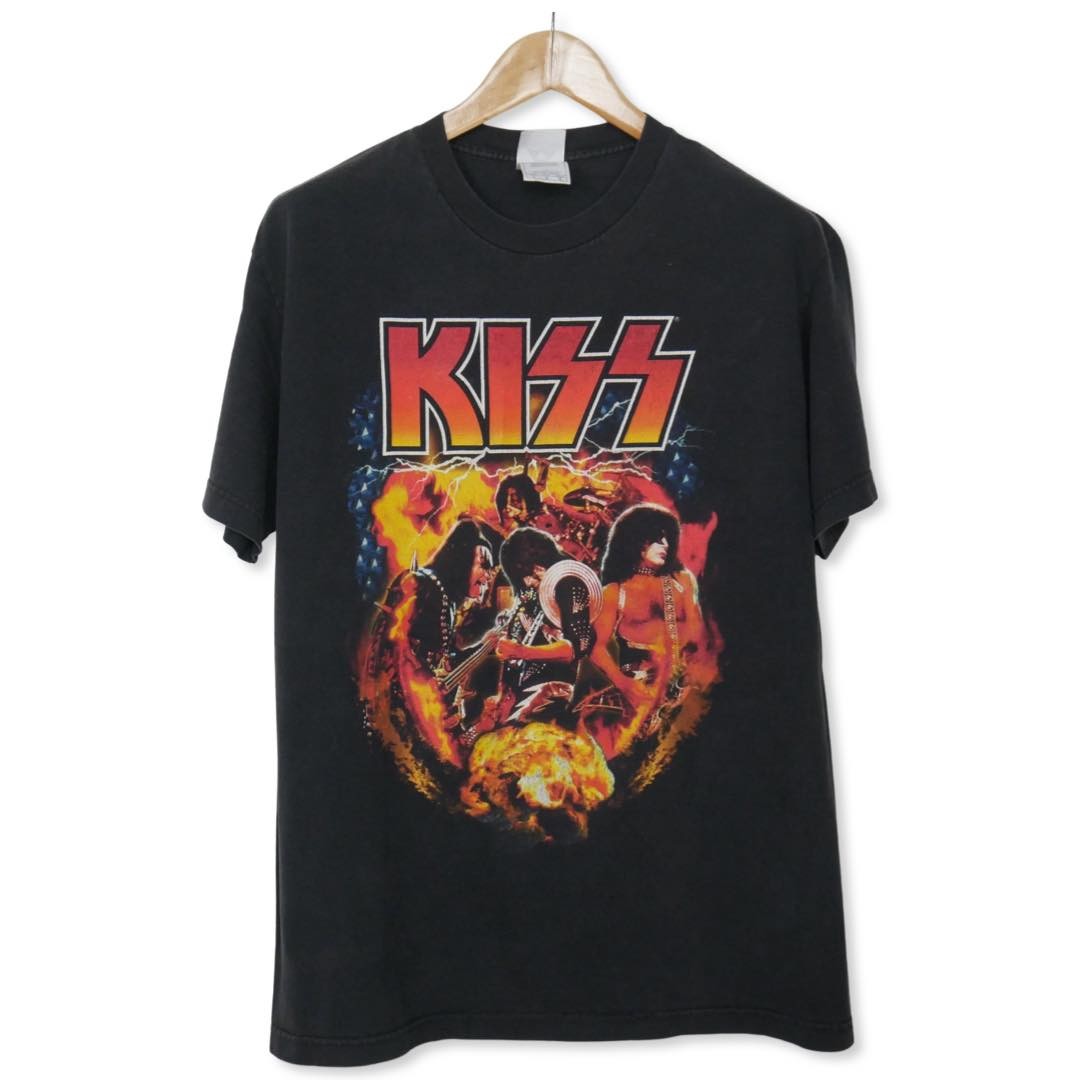 Streetwear Brand Jersey - American Vintage Kiss Band Streetwear Retro