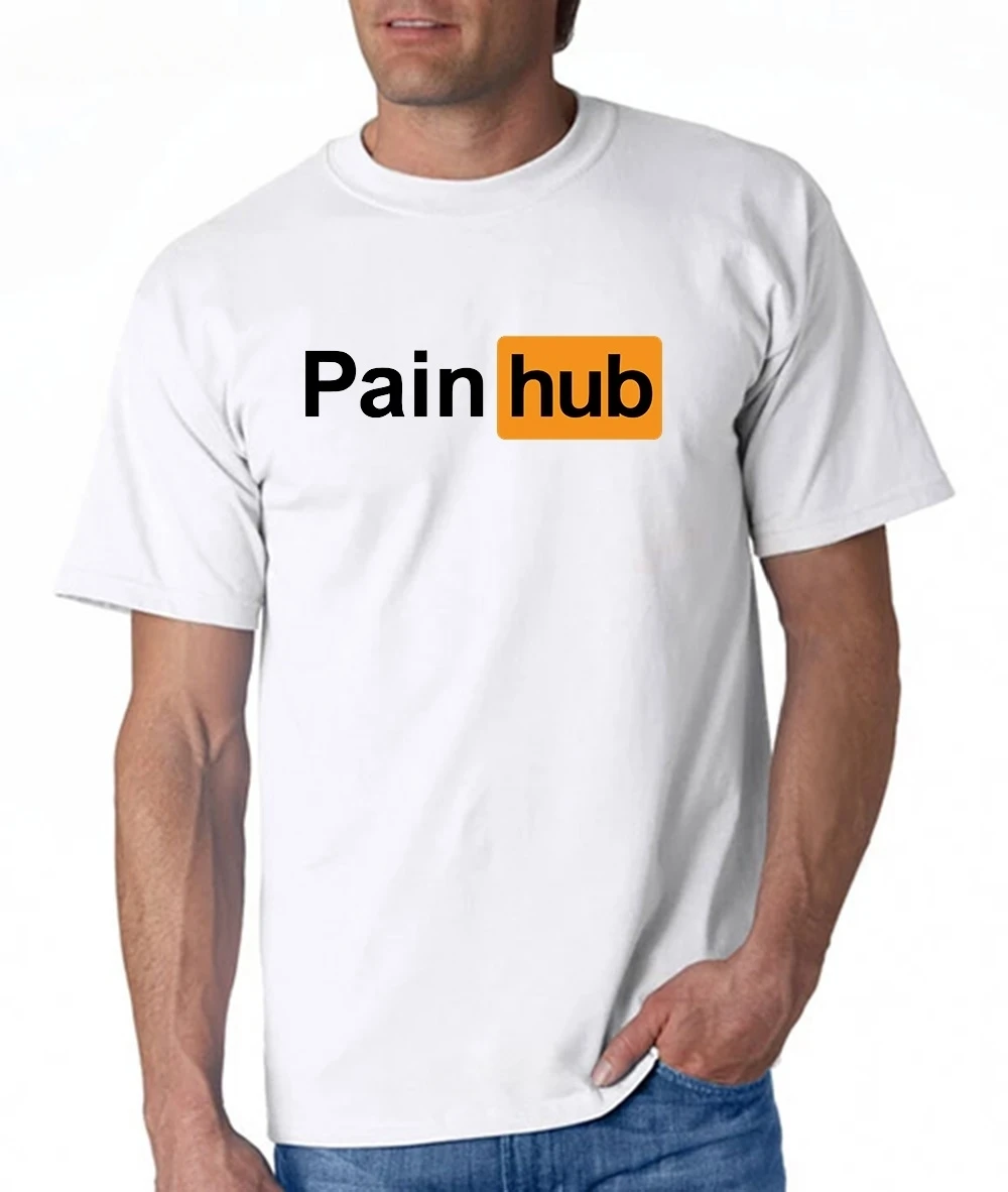 Painhub Men Shirt fashion t-sh - Streetwear Brand Jersey ulasan dan harga