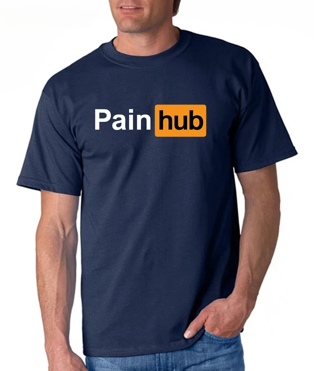 Painhub Men Shirt fashion t-sh - Streetwear Brand Jersey ulasan dan harga