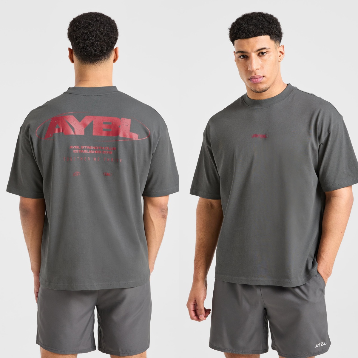 Red Logo Strength Fitness Bran - Streetwear Brand Red ulasan dan harga