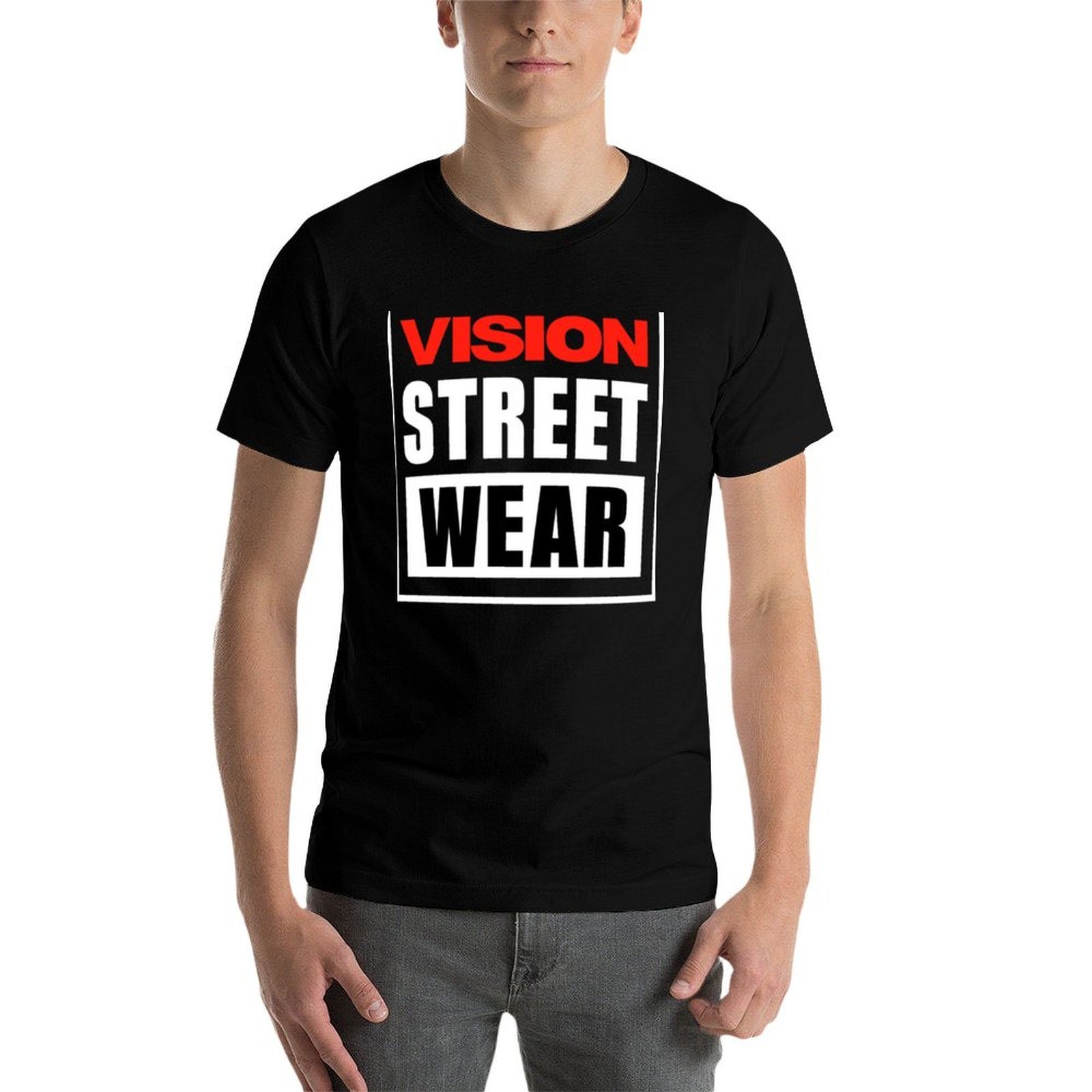 Vision Street Wear T-Shirt t s - Vision Streetwear Brand ulasan dan harga