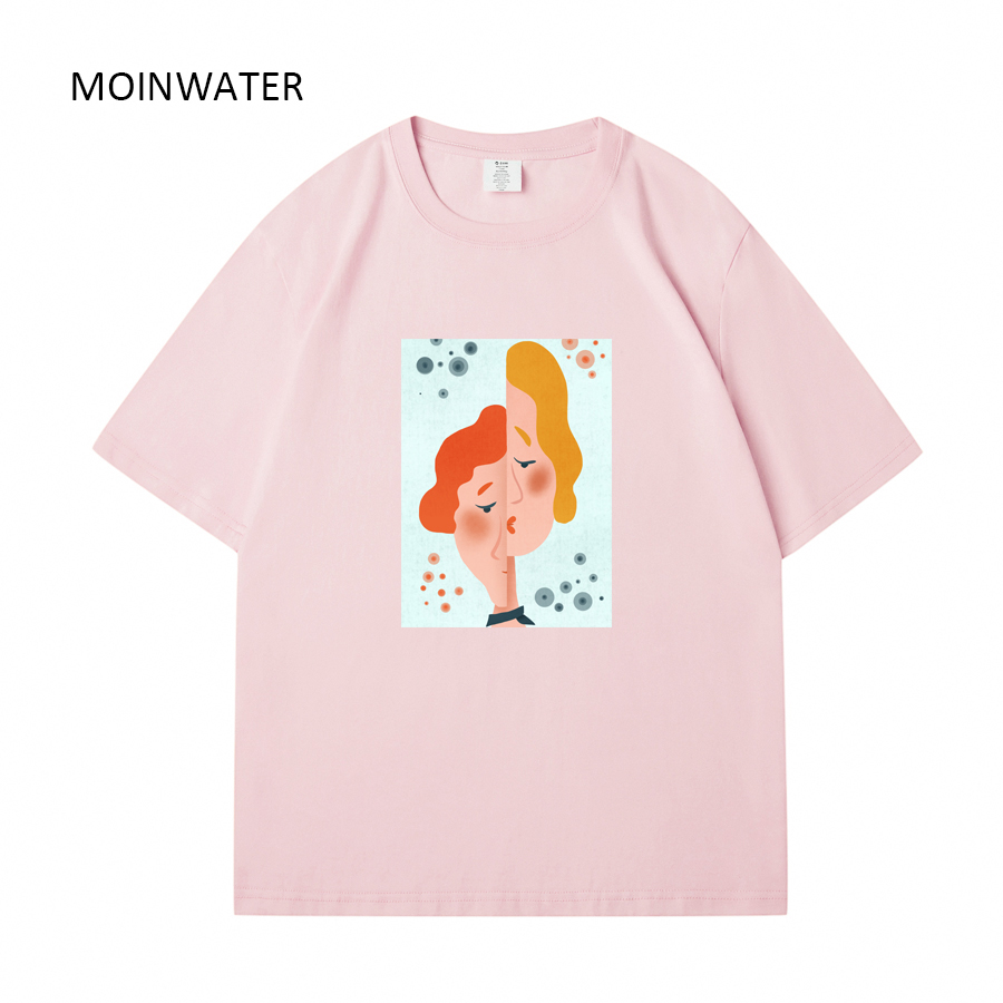 MOINWATER Women Brand New Red  - Streetwear Brand Jersey ulasan dan harga