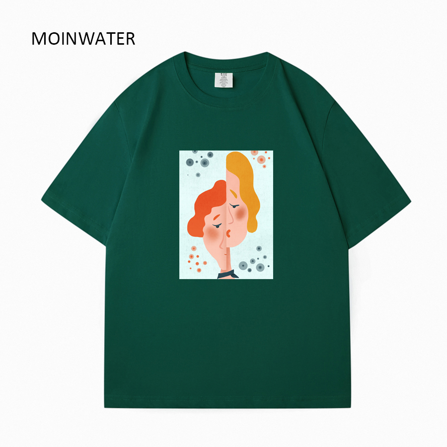 MOINWATER Women Brand New Red  - Streetwear Brand Jersey ulasan dan harga