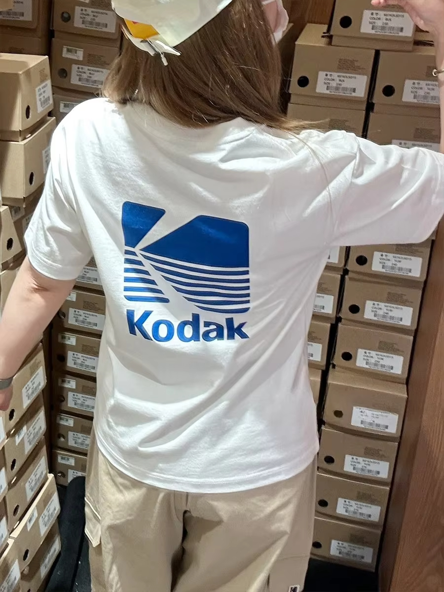 Kodak Blue Logo Unisex T-Shirt - Streetwear Brand Jersey ulasan dan harga