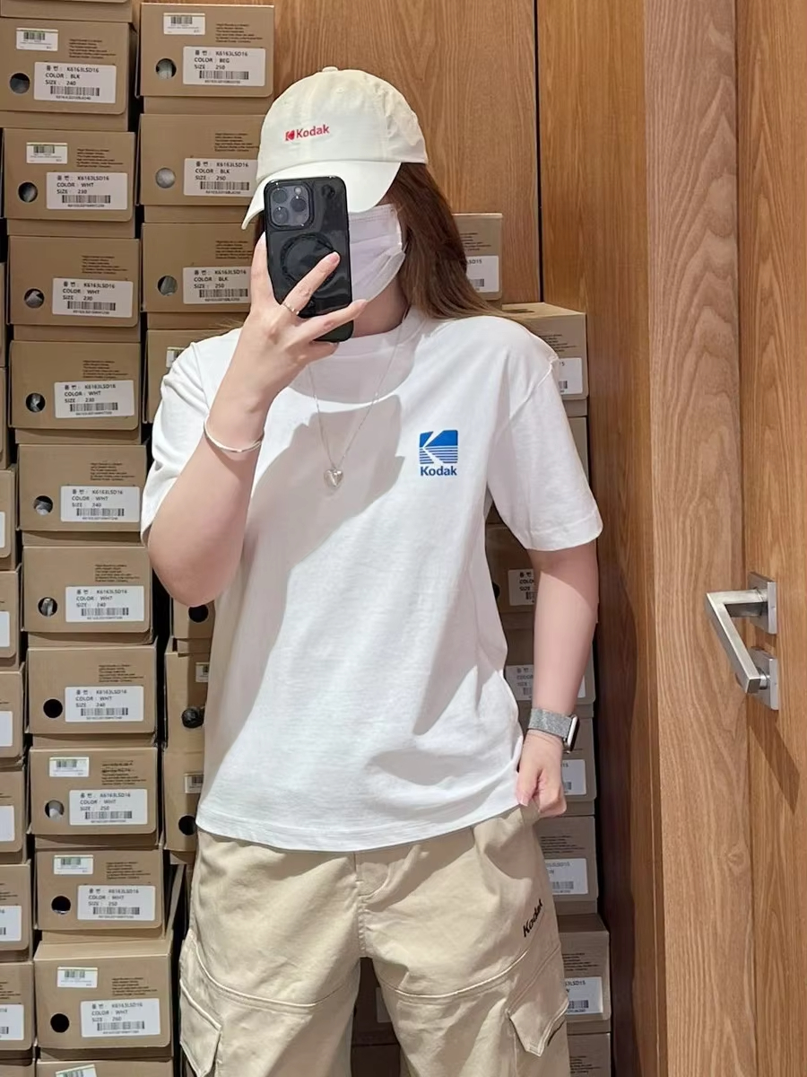 Kodak Blue Logo Unisex T-Shirt - Streetwear Brand Jersey ulasan dan harga