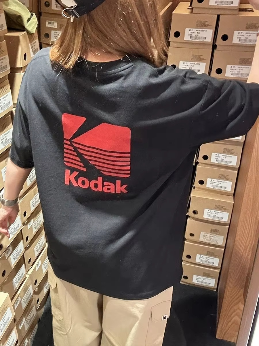Kodak Blue Logo Unisex T-Shirt - Streetwear Brand Jersey ulasan dan harga