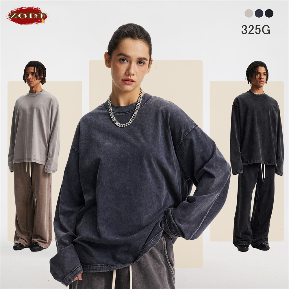 ZODF Vintage Autumn Batik Wash - Streetwear Brand Jersey ulasan dan harga