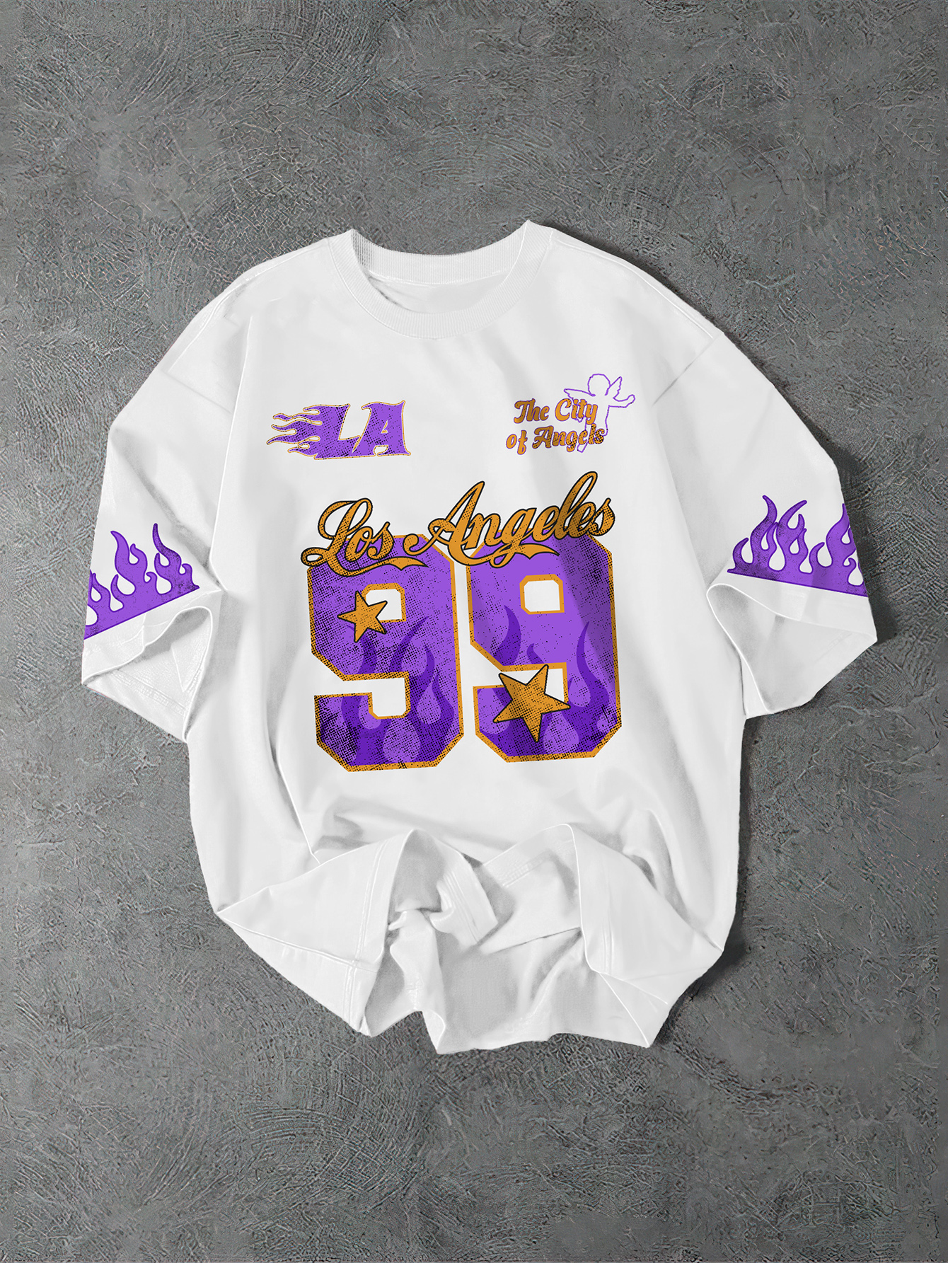 Men's Oversized Los Angeles 99 - Streetwear Brand Los Angeles ulasan dan harga