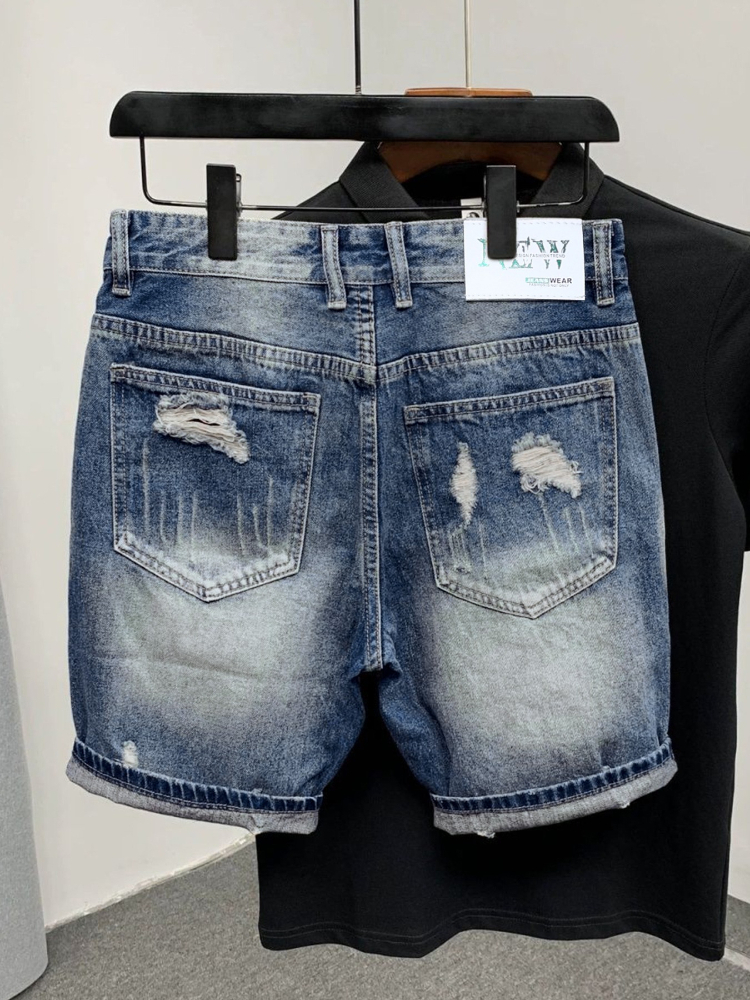 2026 Summer Ripped Straight Me - Streetwear Brand Jacket ulasan dan harga
