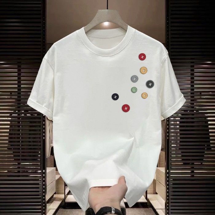 Summer New Brand Pure Cotton S - Streetwear Brand Jersey ulasan dan harga