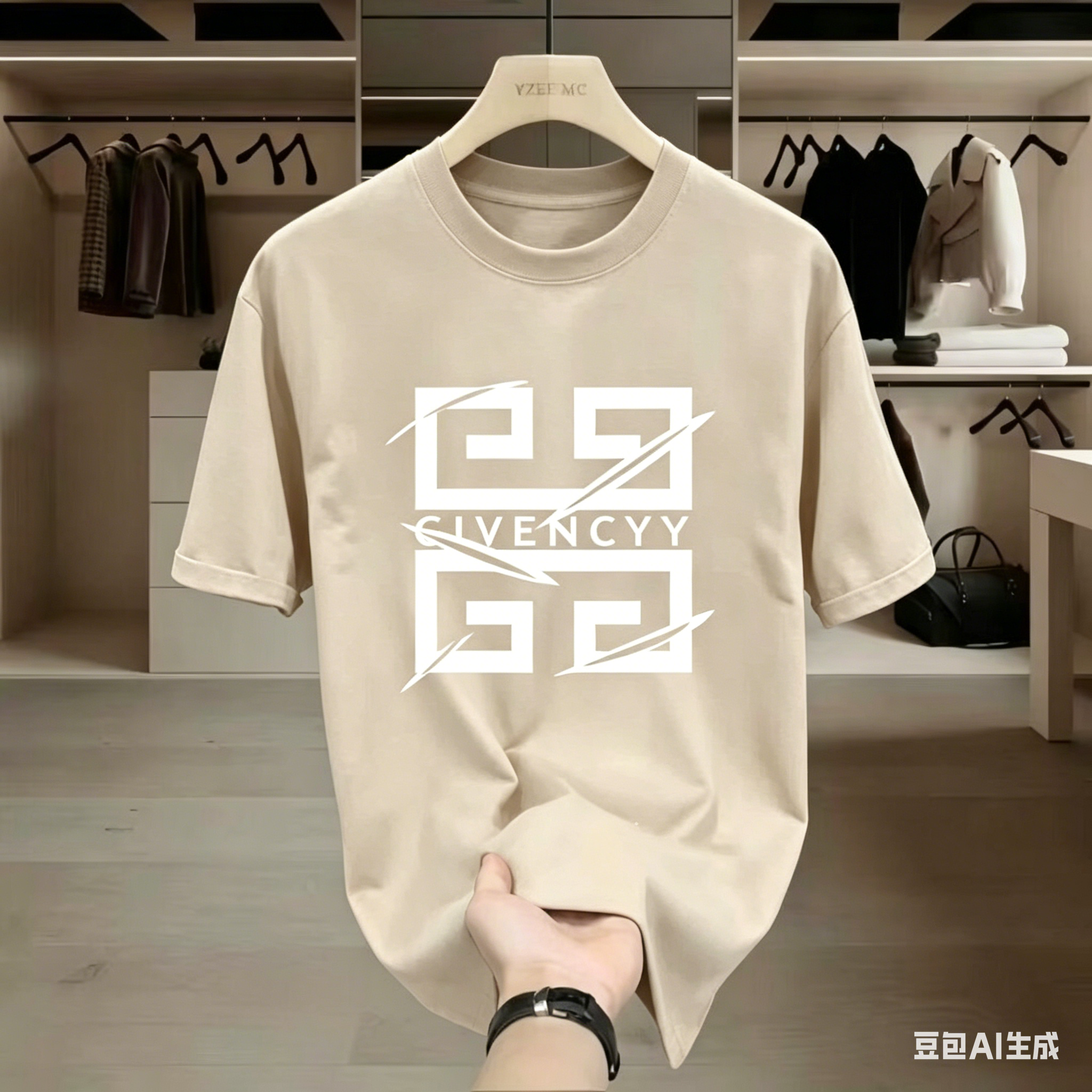 2026Men's  Brand Logo Print T- - Streetwear Brand Graphic Designer ulasan dan harga