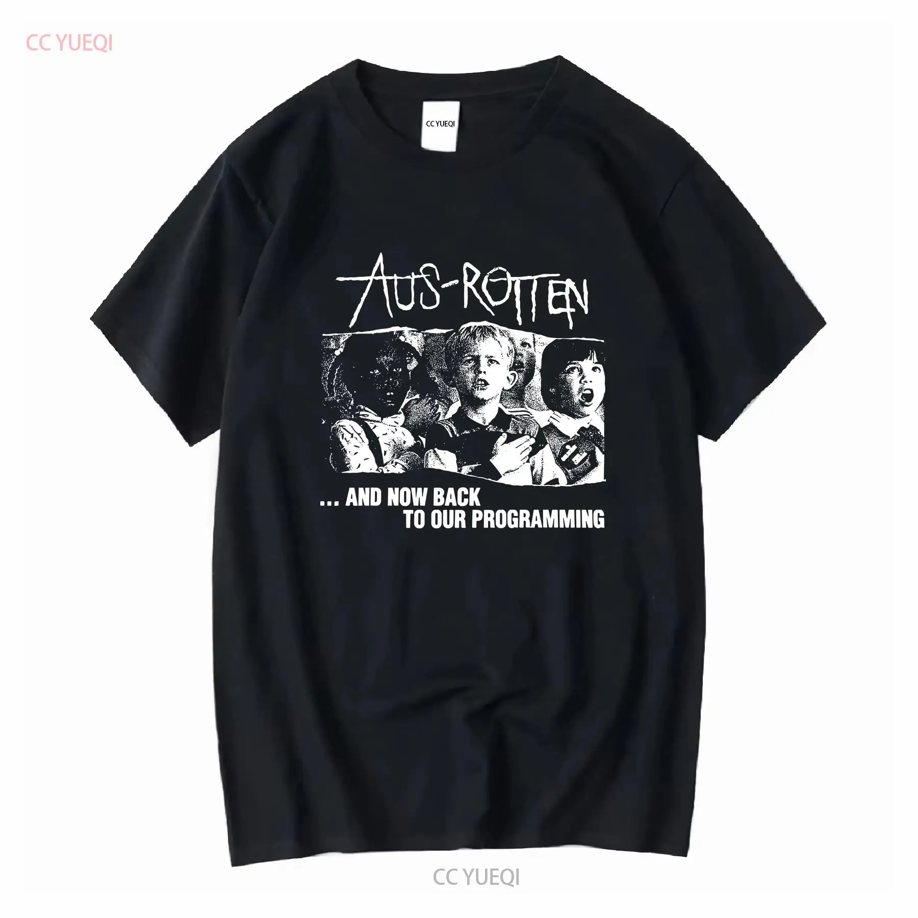 Aus Rotten Crust Band T Shirt  - Streetwear Brand Graphic Designer ulasan dan harga