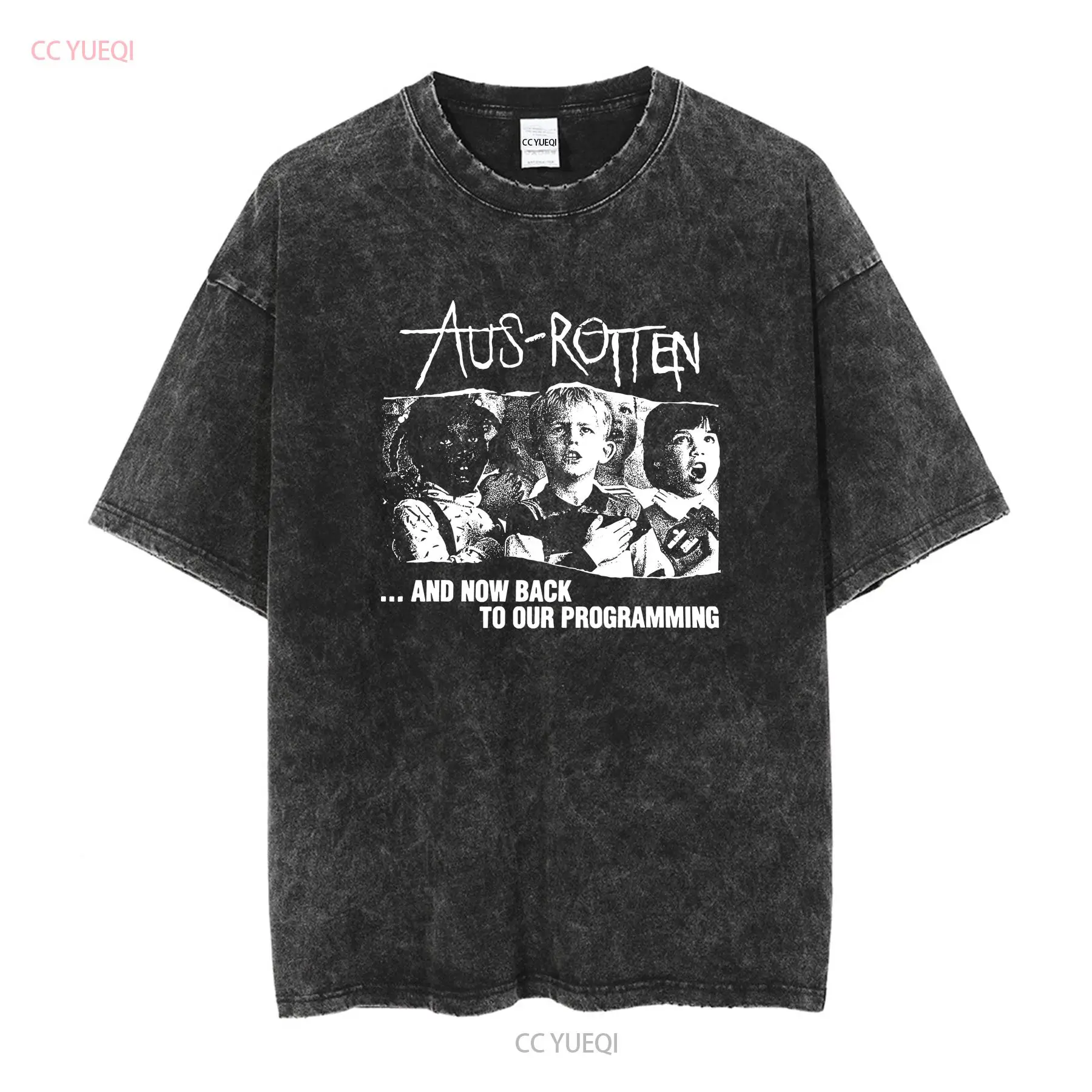 Aus Rotten Crust Band T Shirt  - Streetwear Brand Graphic Designer ulasan dan harga