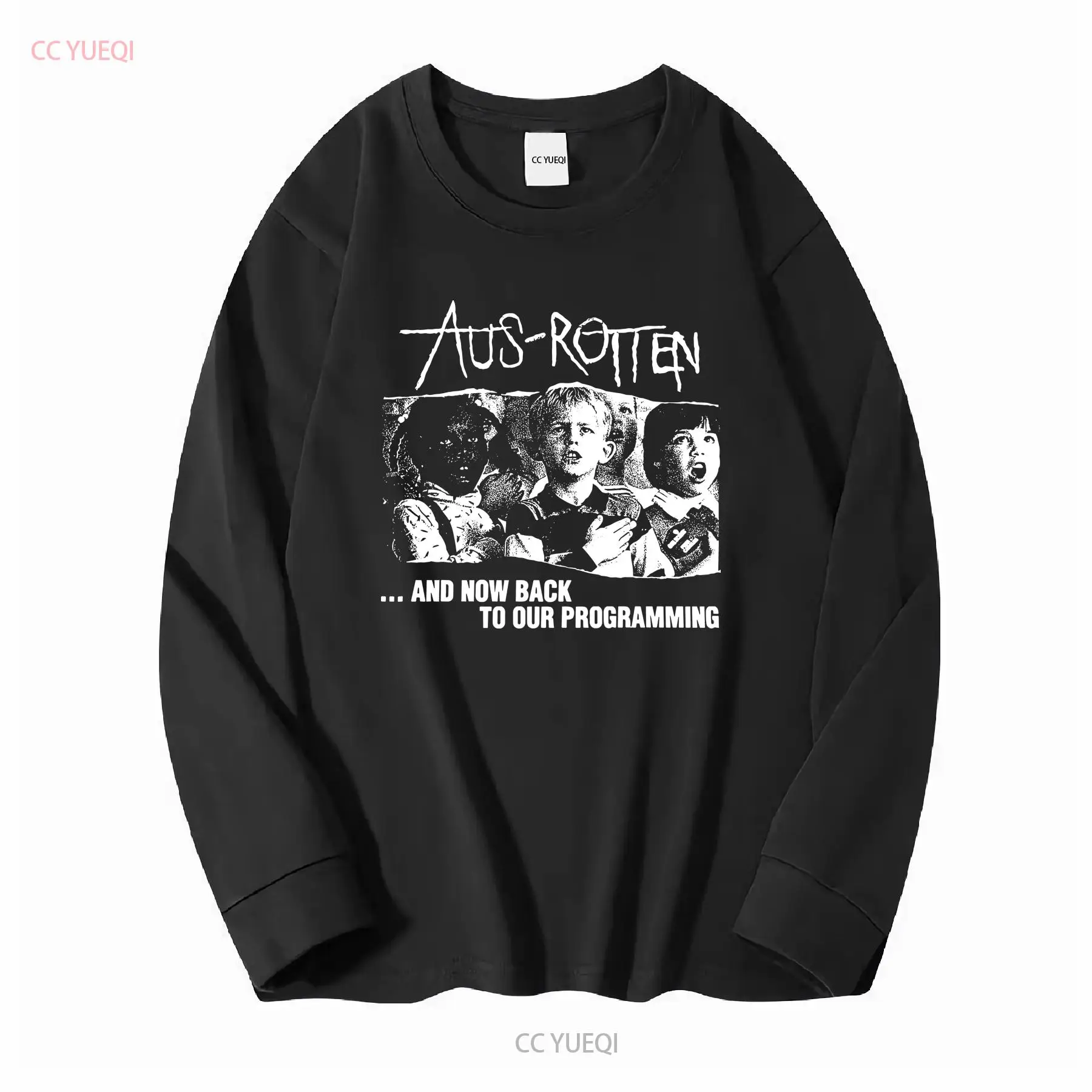 Aus Rotten Crust Band T Shirt  - Streetwear Brand Graphic Designer ulasan dan harga