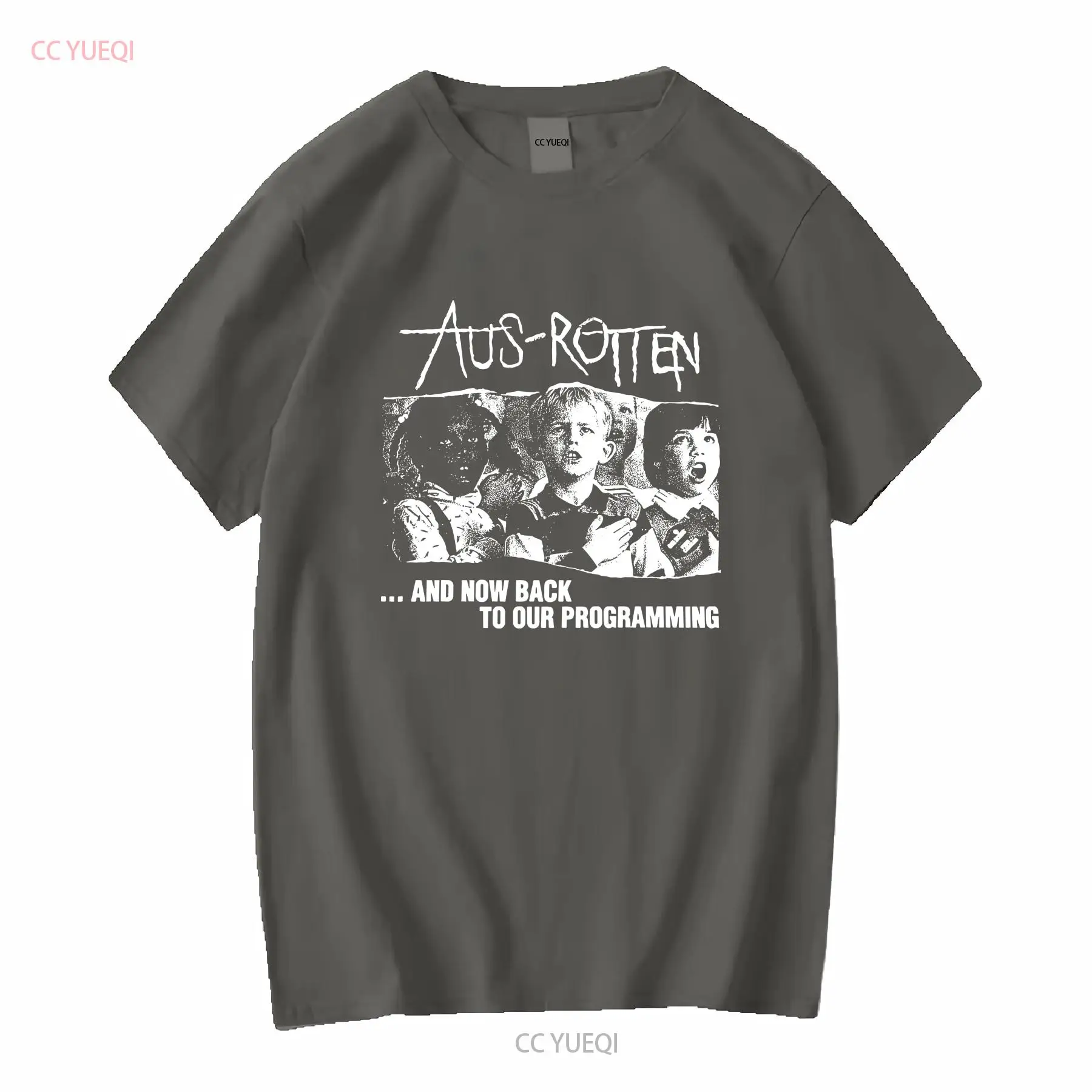 Aus Rotten Crust Band T Shirt  - Streetwear Brand Graphic Designer ulasan dan harga