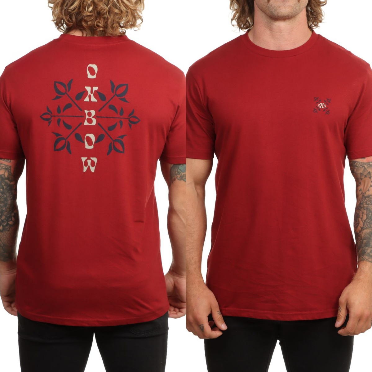 Iron Red Classic Surfing Outdo - Streetwear Brand Red ulasan dan harga