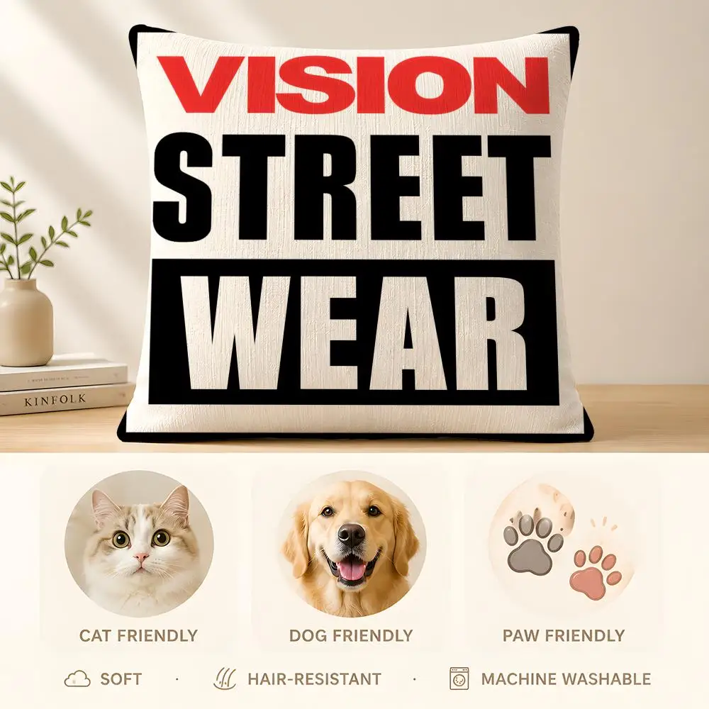 Cushions Covers Sofa Cat and d - Vision Streetwear Brand ulasan dan harga