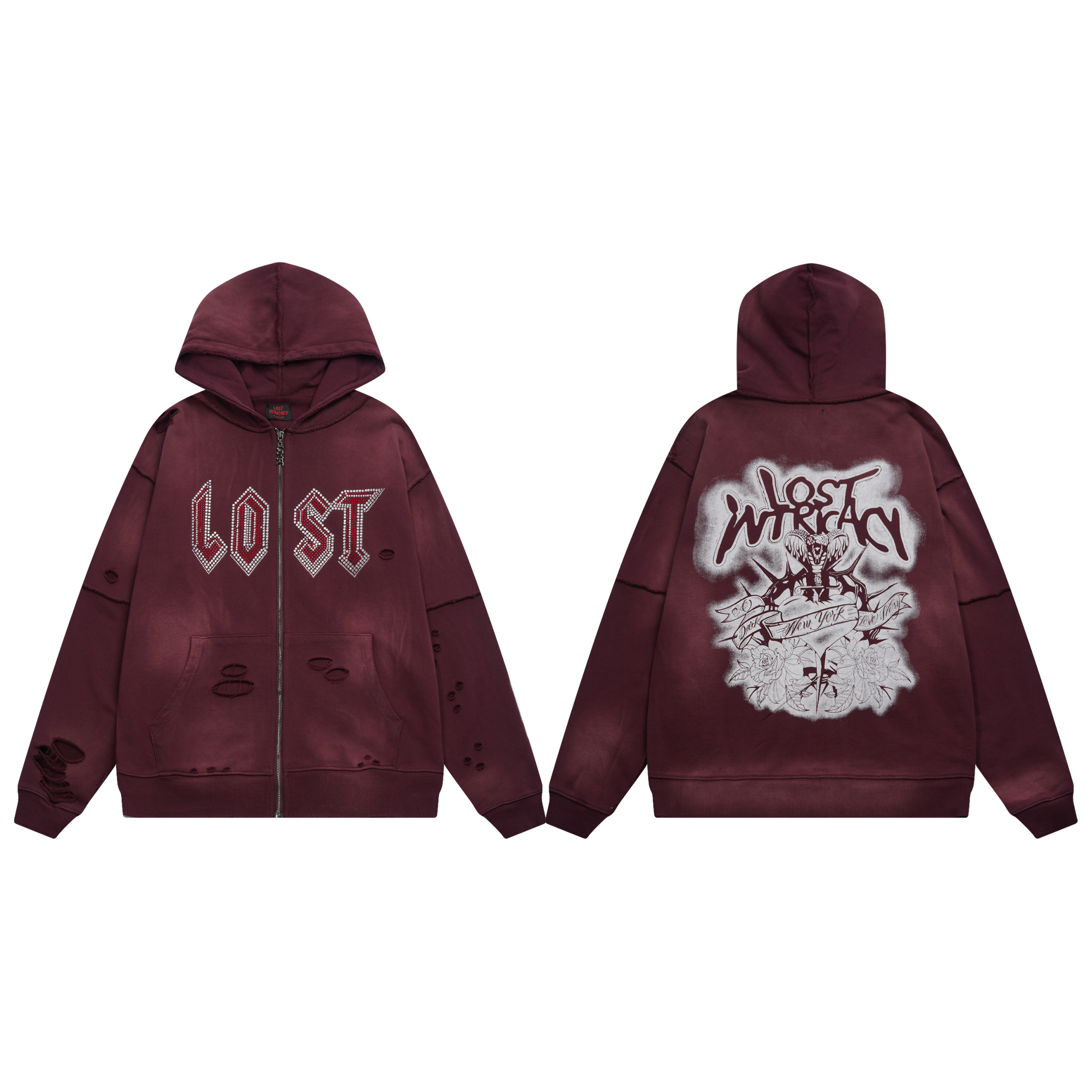 Lost intricacy the rhinestone  - Streetwear Brand Los Angeles ulasan dan harga