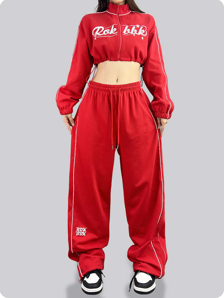 Red Jazz Dance Streetwear Hare - Streetwear Brand Red ulasan dan harga