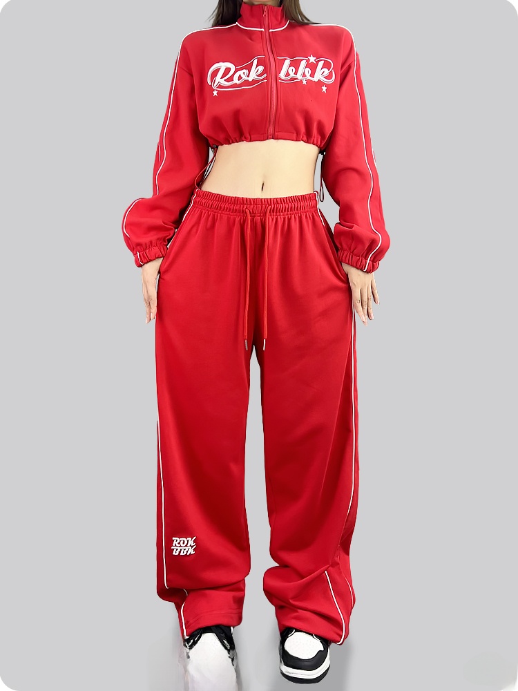 Red Jazz Dance Streetwear Hare - Streetwear Brand Red ulasan dan harga