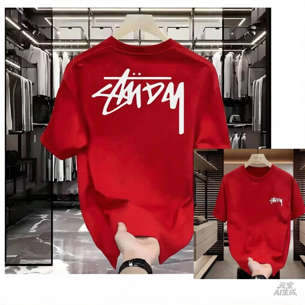 Cotton Trendy Korea Style Lett - Streetwear Brand Korea ulasan dan harga