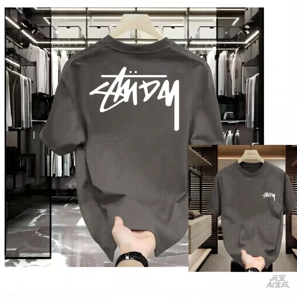 Cotton Trendy Korea Style Lett - Streetwear Brand Korea ulasan dan harga