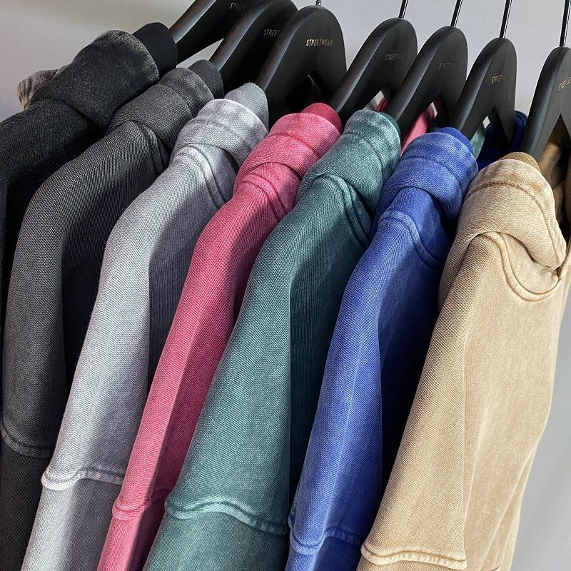 400G American Retro Heavy Swea - Streetwear Brand Jacket ulasan dan harga