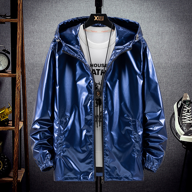 Spring and Autumn Shiny jacket - Streetwear Brand Jacket ulasan dan harga