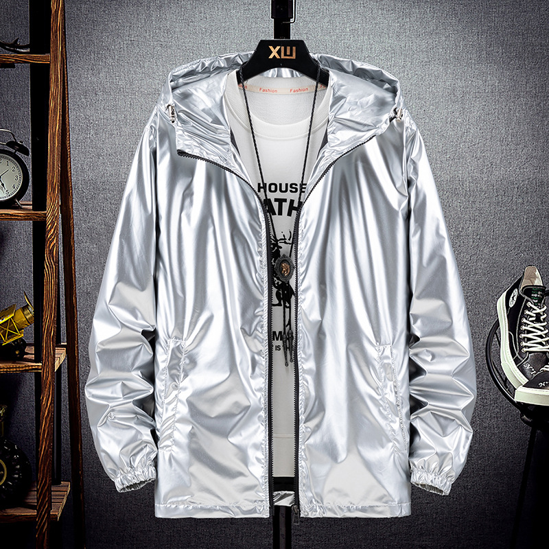 Spring and Autumn Shiny jacket - Streetwear Brand Jacket ulasan dan harga