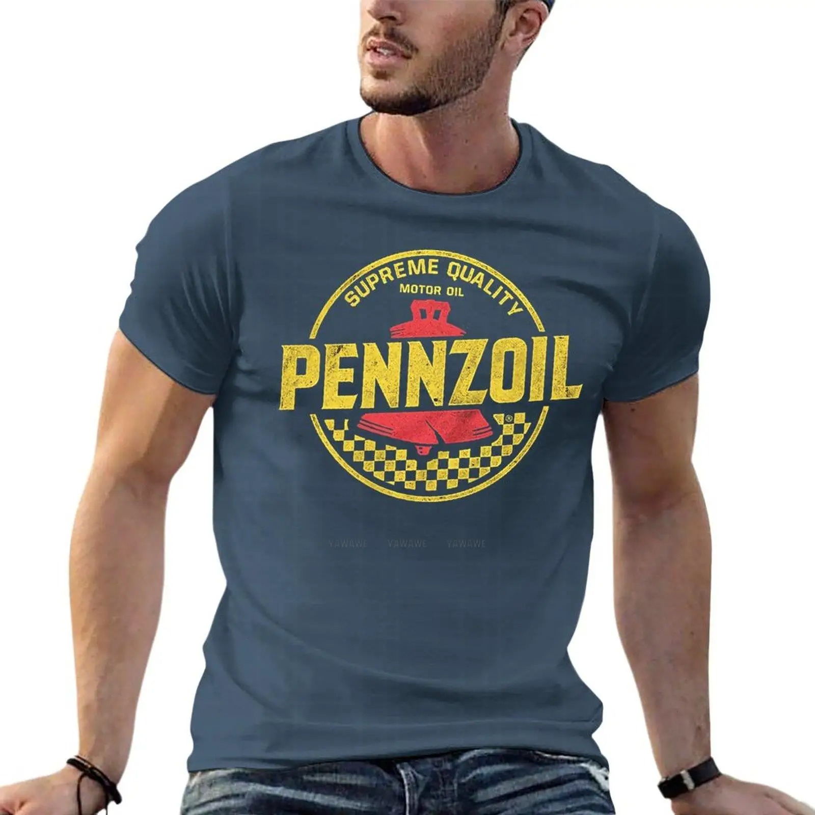 Distressed Pennzoil Motor Oil  - Streetwear Clothing Brand Logo ulasan dan harga